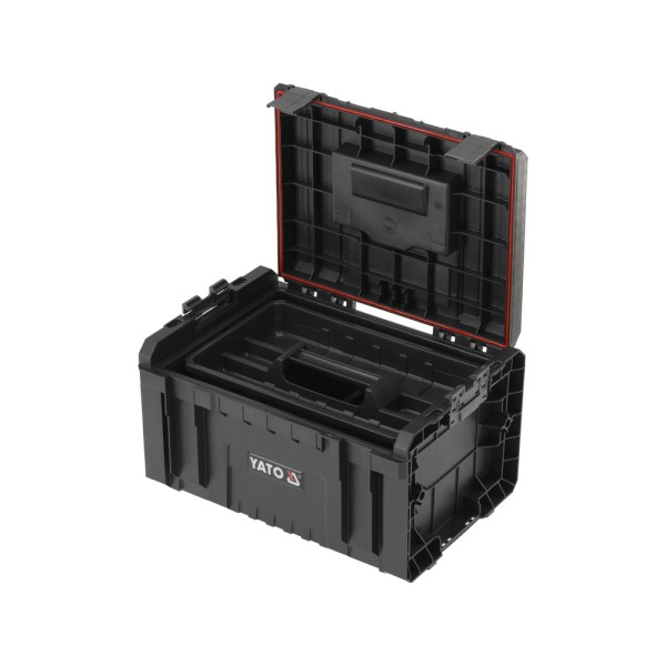 ZESTAW SKRZYNEK SYSTEMOWYCH NA KOŁACH 4 SZT. 35B23B41G28W S12 YT-09174