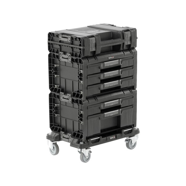 ZESTAW NA PLATFORMIE 4CZ SKRZYNEK NARZĘDZIOWYCH, SYSTEMOWYCH, MODUŁOWYCH P05T2T341G2 S12 YT-09191