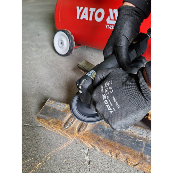 SZLIFIERKA PNEUMATYCZNA KĄTOWA TARCZA 125MM YT-09675