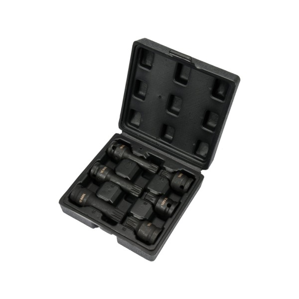 ZESTAW UDAROWYCH KLUCZY TRZPIENIOWYCH SPLINE 1/2