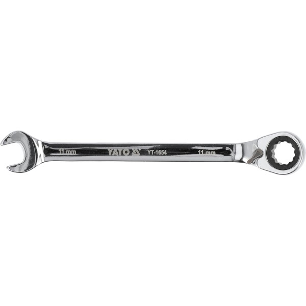 KLUCZ PŁASKO-OCZKOWY Z GRZECHOTKĄ 11 MM YT-1654