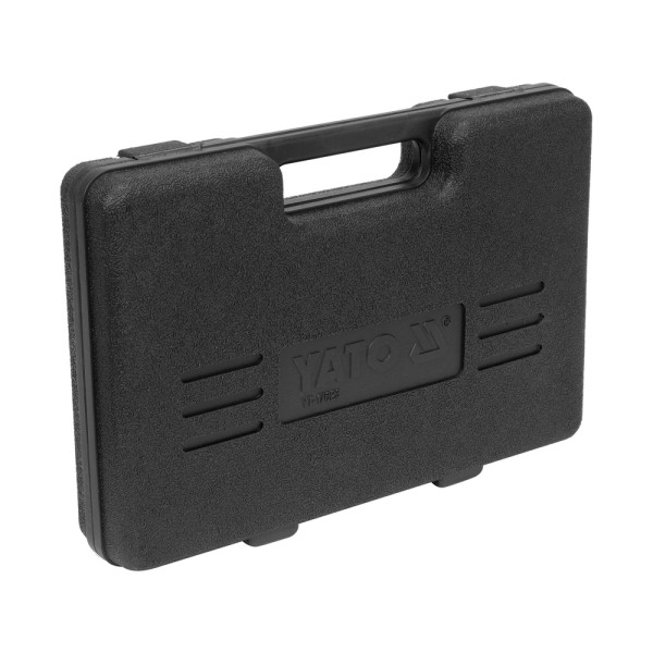 ZESTAW DO CZYSZCZENIA GNIAZD WTRYSKIWACZY 19 ELEMENTÓW YT-17623