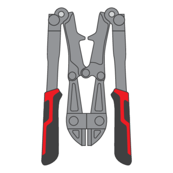 NOŻYCE DO PRĘTÓW 450 MM SKŁADANE YT-18413