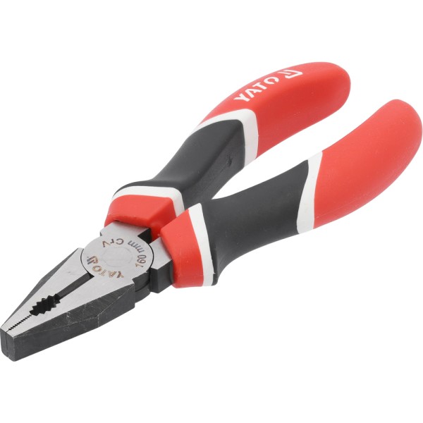 SZCZYPCE UNIWERSALNE, CRV, 160 MM, TRÓJKOLOROWE RĘKOJEŚCI YT-1940