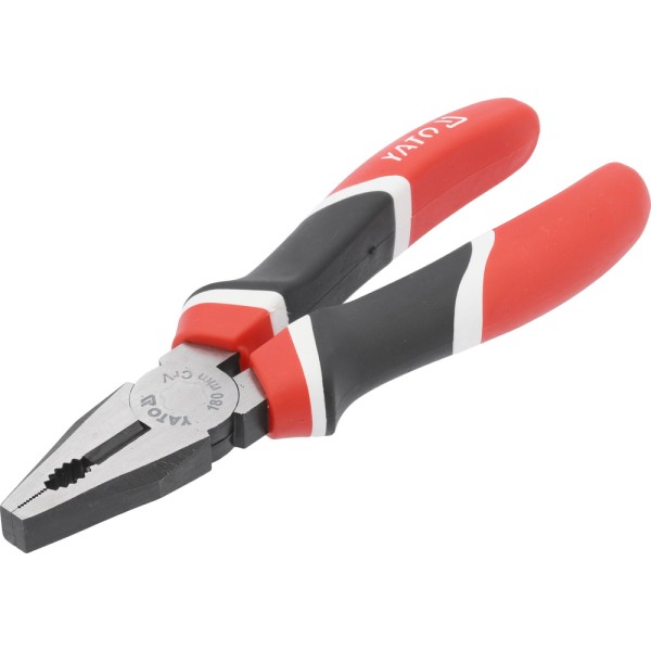 SZCZYPCE UNIWERSALNE, CRV, 180 MM, TRÓJKOLOROWE RĘKOJEŚCI YT-1941