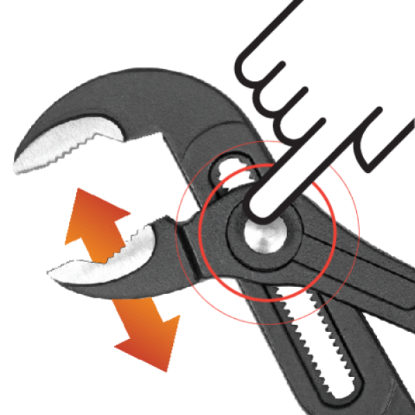 SZCZYPCE HYDRAULICZNE Z PRZYCISKIEM 300MM YT-20892