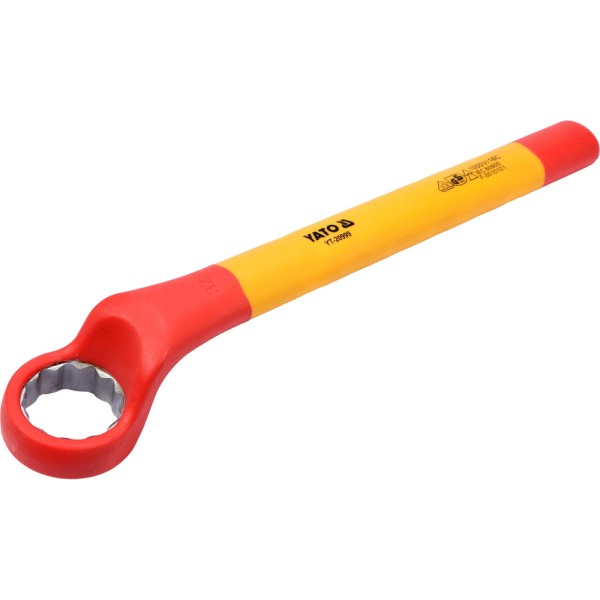 KLUCZ OCZKOWY ODGIĘTY IZOLOWANY 32MM VDE YT-20999