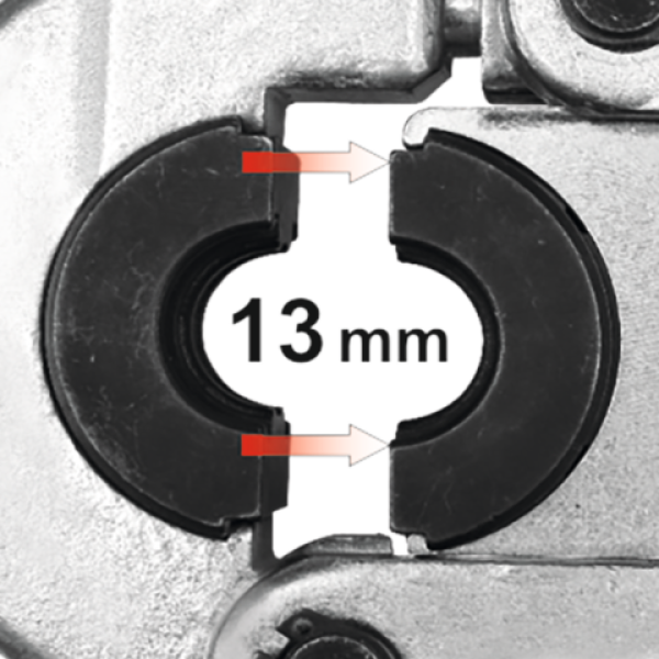 PRASKA HYDRAULICZNA RĘCZNA DO ZACISKANIA ZŁĄCZEK PEX-AL-PEX PLUS 8 MATRYC YT-21735