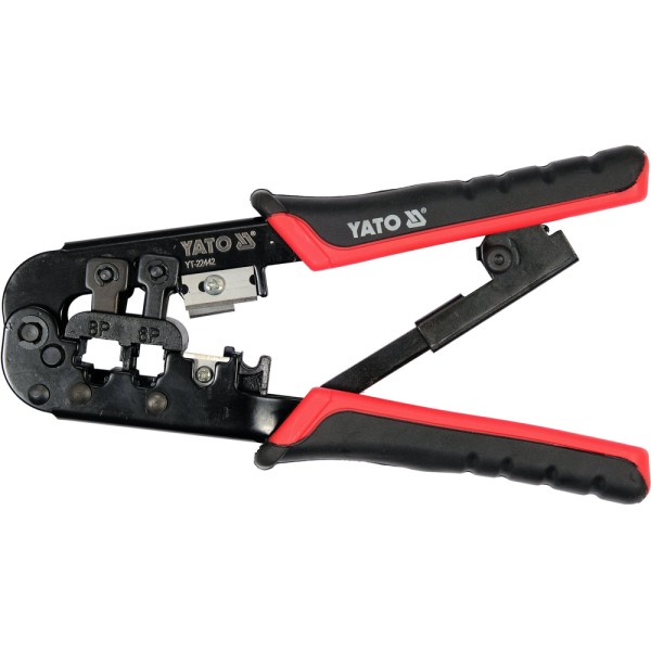SZCZYPCE DO ZACISKANIA WTYCZEK TELEFONICZNYCH I SIECIOWYCH RJ45 RJ11 YT-22442
