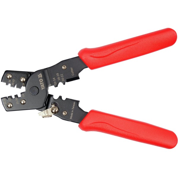 SZCZYPCE DO ZACISKANIA KONEKTORÓW 0.08-6 MM2, 2 FUNKCJE YT-2256
