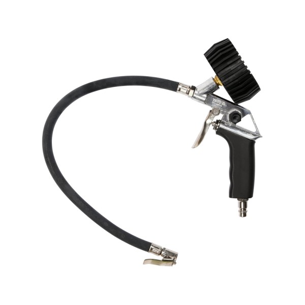 PISTOLET DO POMPOWANIA Z MANOMETREM YT-2370