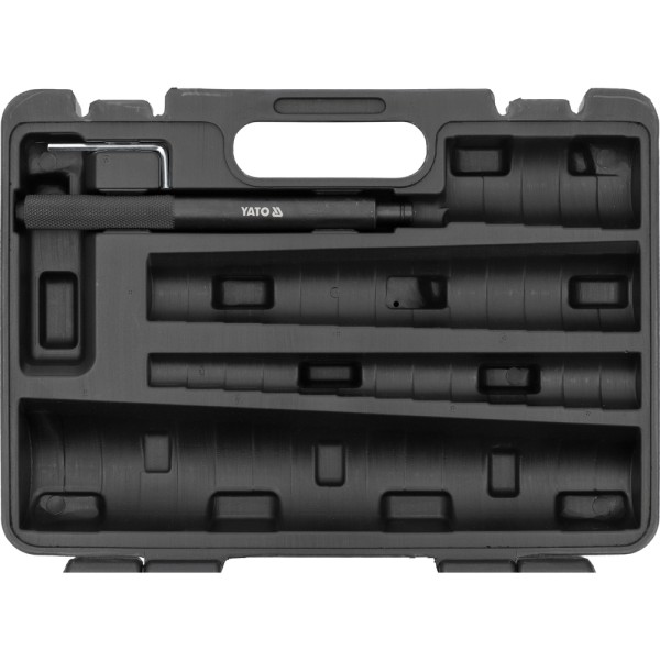 ZESTAW DO OSADZANIA ŁOŻYSK USZCZELNIACZY I ŁĄCZNIKÓW GUMOWYCH 52 ELEMENTY YT-25417