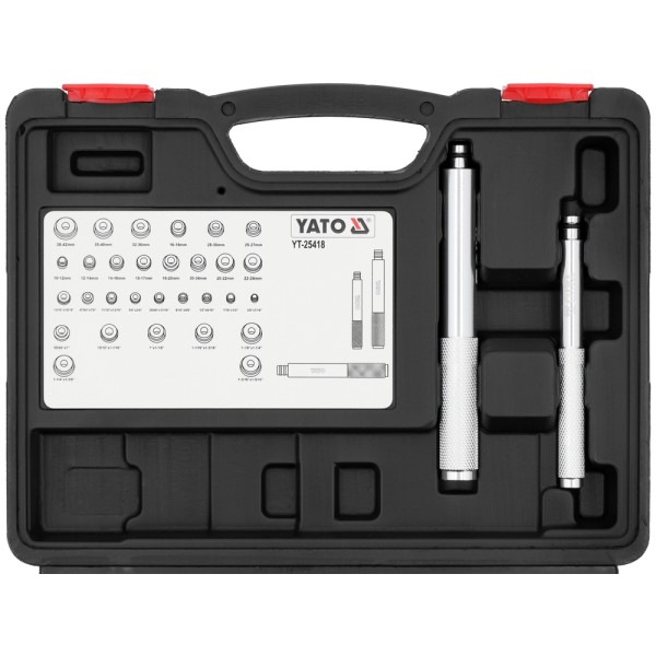 ZESTAW DO OSADZANIA ŁOŻYSK I USZCZELNIACZY 33 CZ. YT-25418