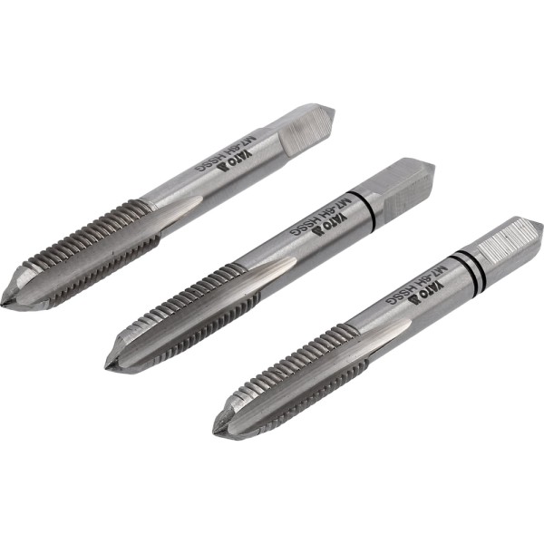 GWINTOWNIK RĘCZNY HSS M2, M7 / 3 SZT. YT-2934