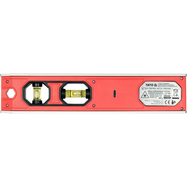 POZIOMNICA TORPEDO Z DALMIERZEM LASEROWYM YT-30340