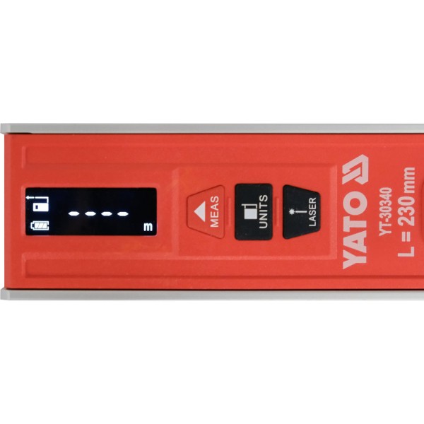 POZIOMNICA TORPEDO Z DALMIERZEM LASEROWYM YT-30340