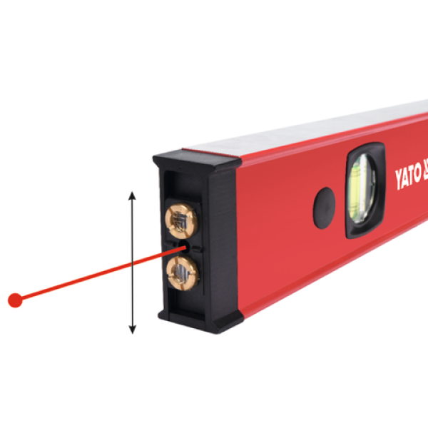 POZIOMNICA ELEKTRONICZNA 610 MM Z LASEREM YT-30400