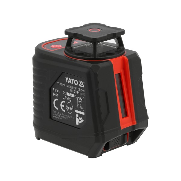 LASER ZIELONY 5-CIO LINIOWY SAMOPOZIOMUJĄCY YT-30428