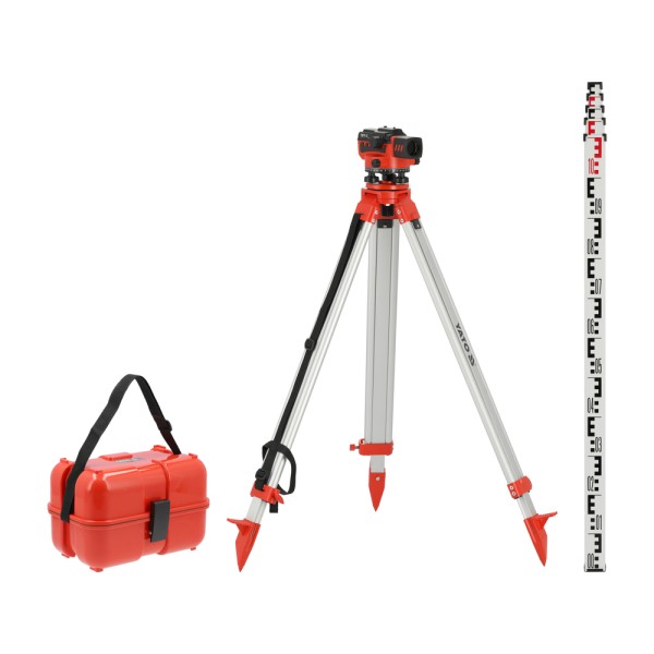 ZESTAW NIWELATOR 32X + 5M ŁATA + STATYW YT-30553