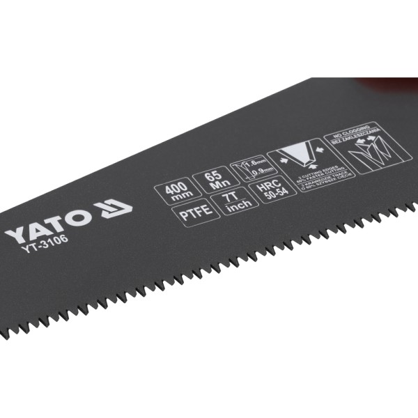 PIŁA PŁATNICA, 400 MM, PTFE YT-3106