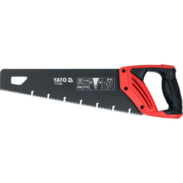 PIŁA DO DREWNA L-350 MM, POWŁOKA PTFE YT-31095