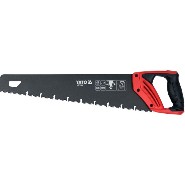 PIŁA DO DREWNA L-450 MM, POWŁOKA PTFE YT-31097