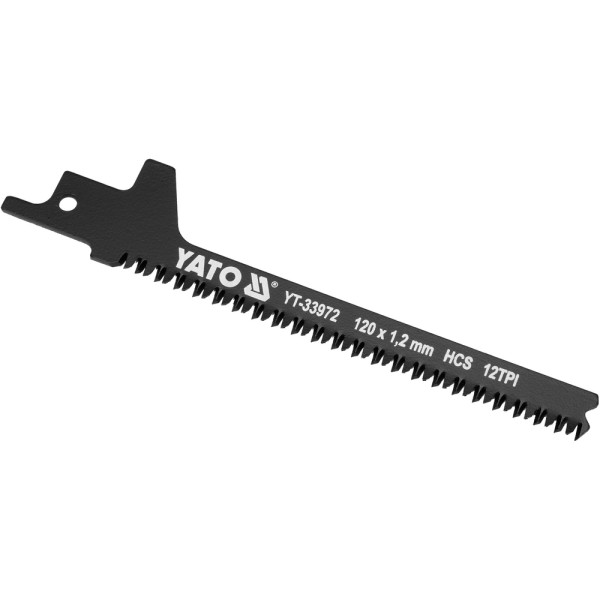 BRZESZCZOT HCS 120MM 12T DO CIĘĆ PO OKRĘGU I WGŁĘBNYCH DO PIŁY SZABLASTEJ YT-33972