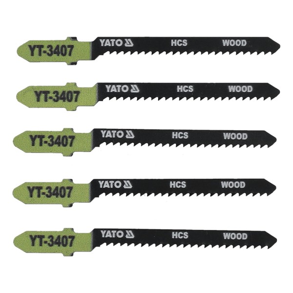 BRZESZCZOT DO WYRZYNARKI TYP T, 13 TPI, DO DREWNA / 5 SZT. YT-3407