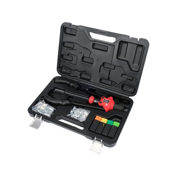 ZESTAW NITOWNICA RĘCZNA DO NITOTRZPIENI M4-M8 46SZT. YT-36150