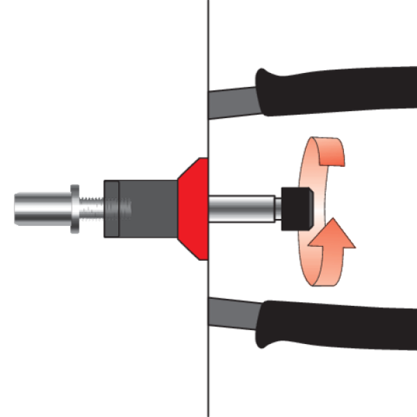 ZESTAW NITOWNICA RĘCZNA DO NITOTRZPIENI M4-M8 46SZT. YT-36150