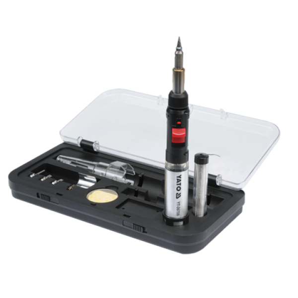 LUTOWNICA GAZOWA 3 IN 1 Z AKCESORIAMI YT-36706