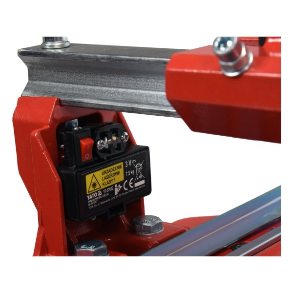 PRZECINARKA DO GLAZURY 800 MM Z LASEREM YT-37022