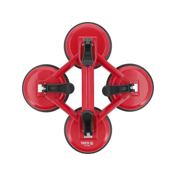 UCHWYT DO SZYB 4 X Ø120MM - ALU YT-37242