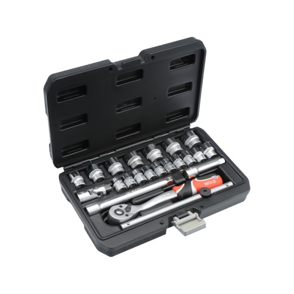 ZESTAW NARZĘDZIOWY 3/8'', 22 SZT. YT-38561