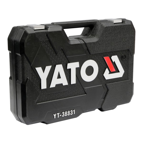 ZESTAW NARZĘDZIOWY 1/4'', 3/8'' I 1/2'', 111 SZT. YT-38831