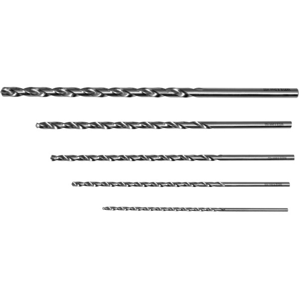 DŁUGIE WIERTŁA DO METALU 5SZT 3-8MM YT-39820