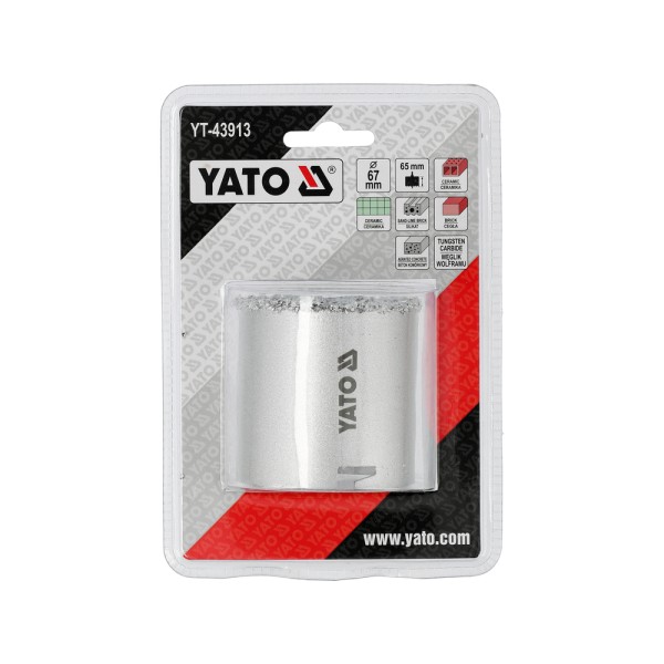 OTWORNICA WOLFRAMOWA 67MM YT-43913