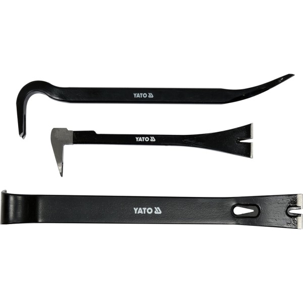 ŁOMY Z WYCIĄGACZAMI, ZESTAW 3 SZT. YT-47303