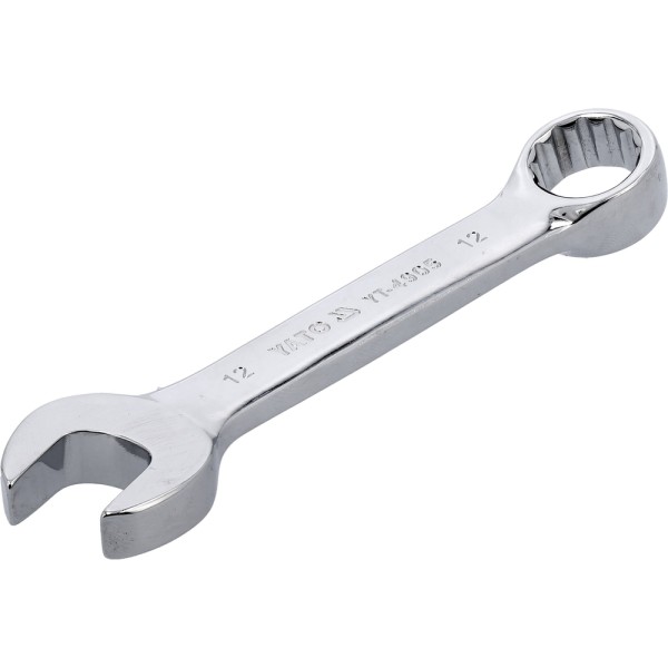 KLUCZ PŁASKO-OCZKOWY KRÓTKI 12 MM YT-4905