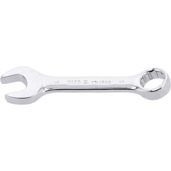 KLUCZ PŁASKO-OCZKOWY KRÓTKI 16 MM YT-4909