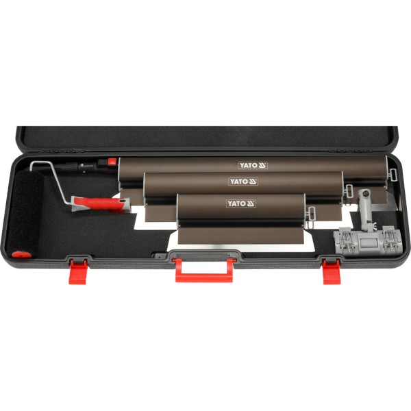 ZESTAW SZPACHLI, NOŻY ALU 6CZ DO GŁADZI W WALIZCE YT-52235