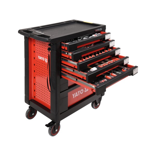 SZAFKA SERWISOWA Z 211 NARZĘDZIAMI. YT-55290