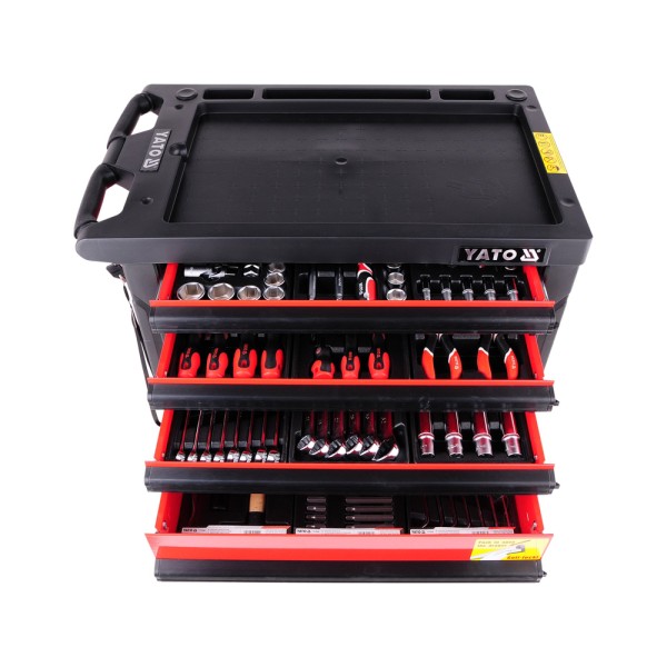 SZAFKA SERWISOWA ZE 177 NARZĘDZIAMI. YT-5530