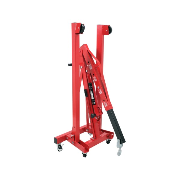 ŻURAW WARSZTATOWY 2000KG, ZAKRES PODNOSZENIA 25-2240MM, DŁUGOŚĆ 1800MM, SZEROKOŚĆ 1040MM, WYSOKOŚĆ 1568MM. YT-55557