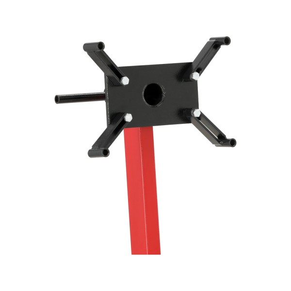 STOJAK MONTAŻOWY DO SILNIKA, NOŚNOŚĆ 453 KG, OBROTOWA BLOKOWANA GŁOWICA, METALOWE KOŁA /DWA SKRĘTNE YT-55570