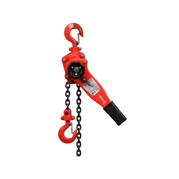 WCIĄGNIK ŁAŃCUCHOWY - DŹWIGNIOWY 0,75 T WYSOKOŚĆ PODNOSZENIA 1,5 M YT-58962