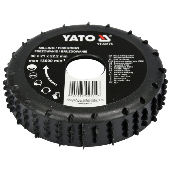 FREZ TARNIK DO DREWNA 90MM YT-59175