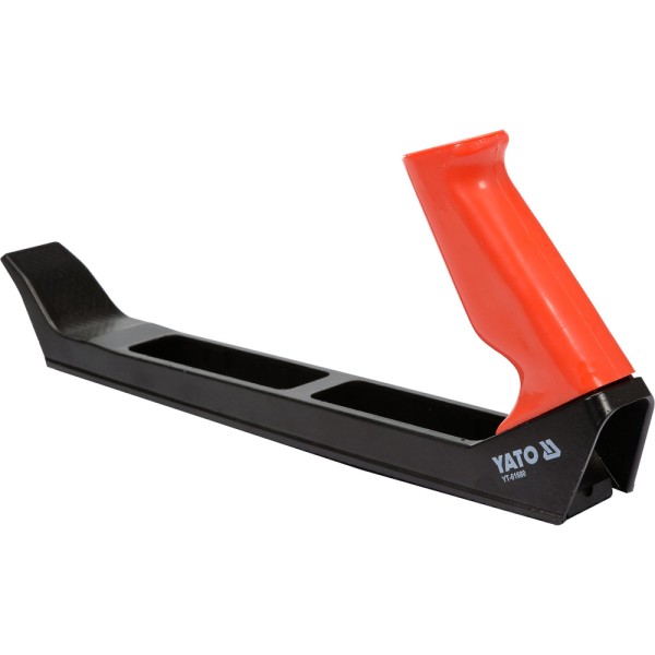 TARNIK DO GIPSU PŁASKI Z WYMIENNYM OSTRZEM-250 MM.KORPUS WYKONANY Z ALUMINIUM.RĘKOJEŚĆ Z ABS. YT-61680