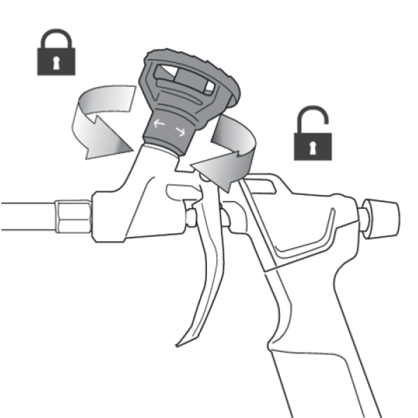 PISTOLET DO PIANKI Z DODATKOWYM ZAWOREM YT-67434