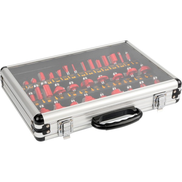 FREZY DO DREWNA, ZESTAW 35 SZT. YT-6803